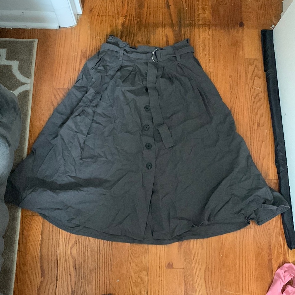 Disturbia gray long skirt